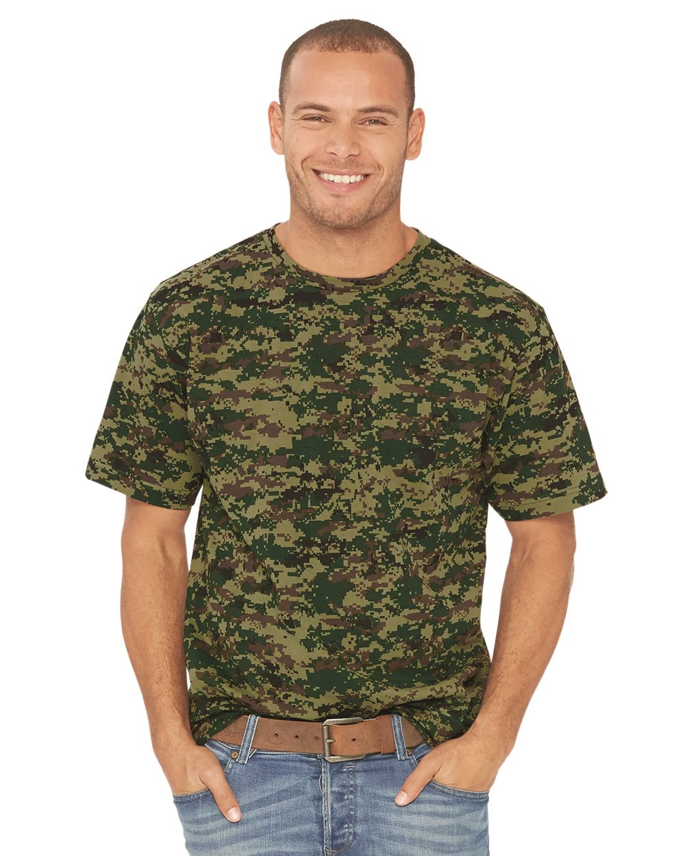 Code V LS Camouflage T-Shirt -3906